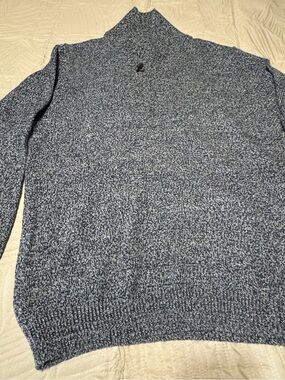 Men's Old Navy Gray Marled Knit Sweater - Classic Comfort Hewvy
